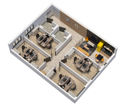 Des bureaux professionnels dans un espace moderne à Brest, porte de Plouzané Des bureaux professionnels dans un espace moderne à Brest, porte de Plouzané